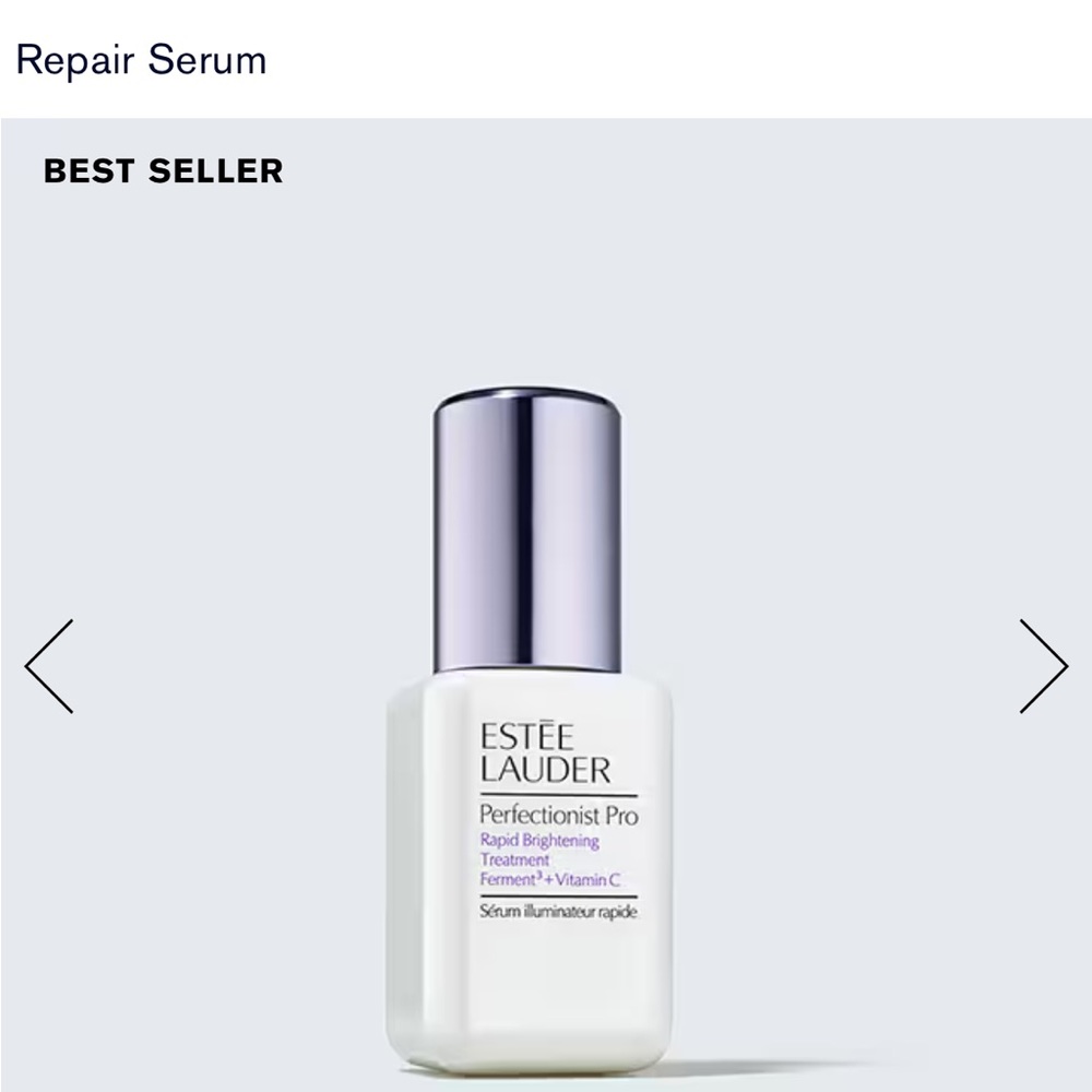 New in box Estée Lauder Perfectionist Pro
Rapid Brightening Treatment